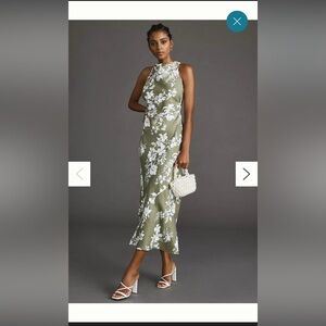 Reformation Casette Linen Dress